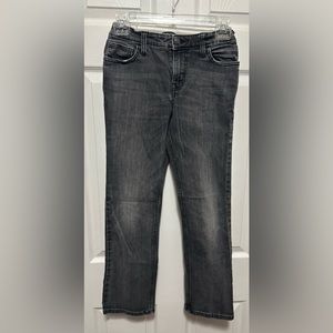 Boys Black Distressed Denim Jeans
